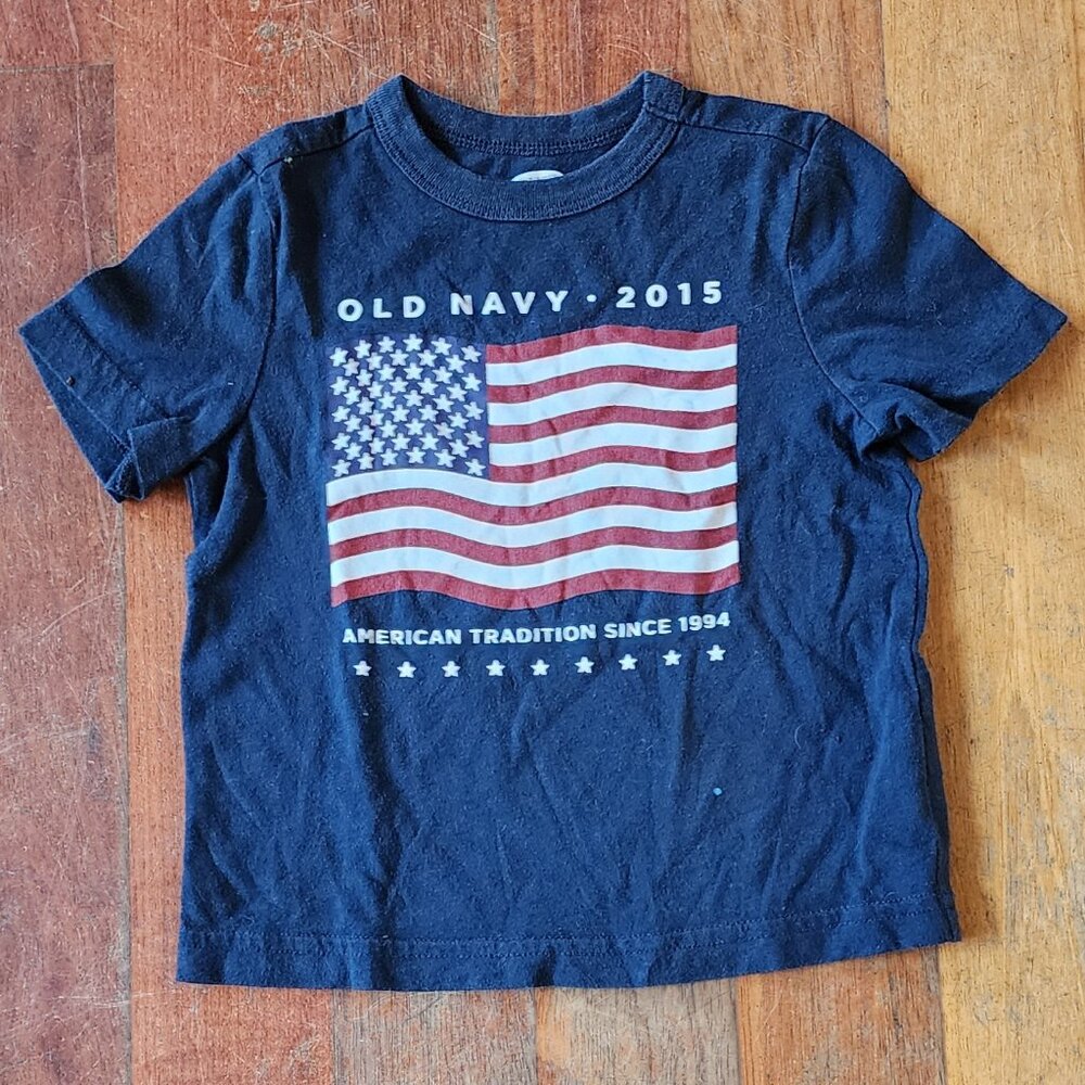 Old Navy 2015 American Tradition T-Shirt Size 18-24 Months